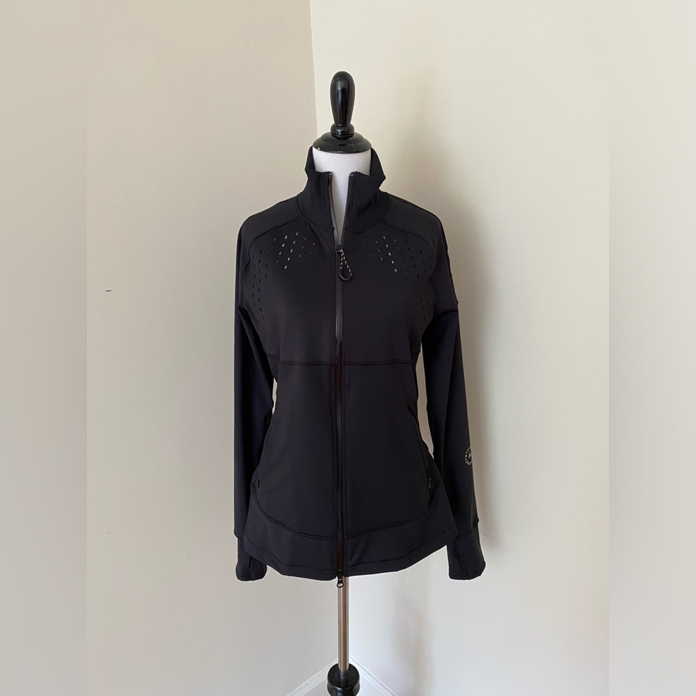Adidas by Stella McCartney Black Truepurpose Zip Track Jacket NWT Size Large